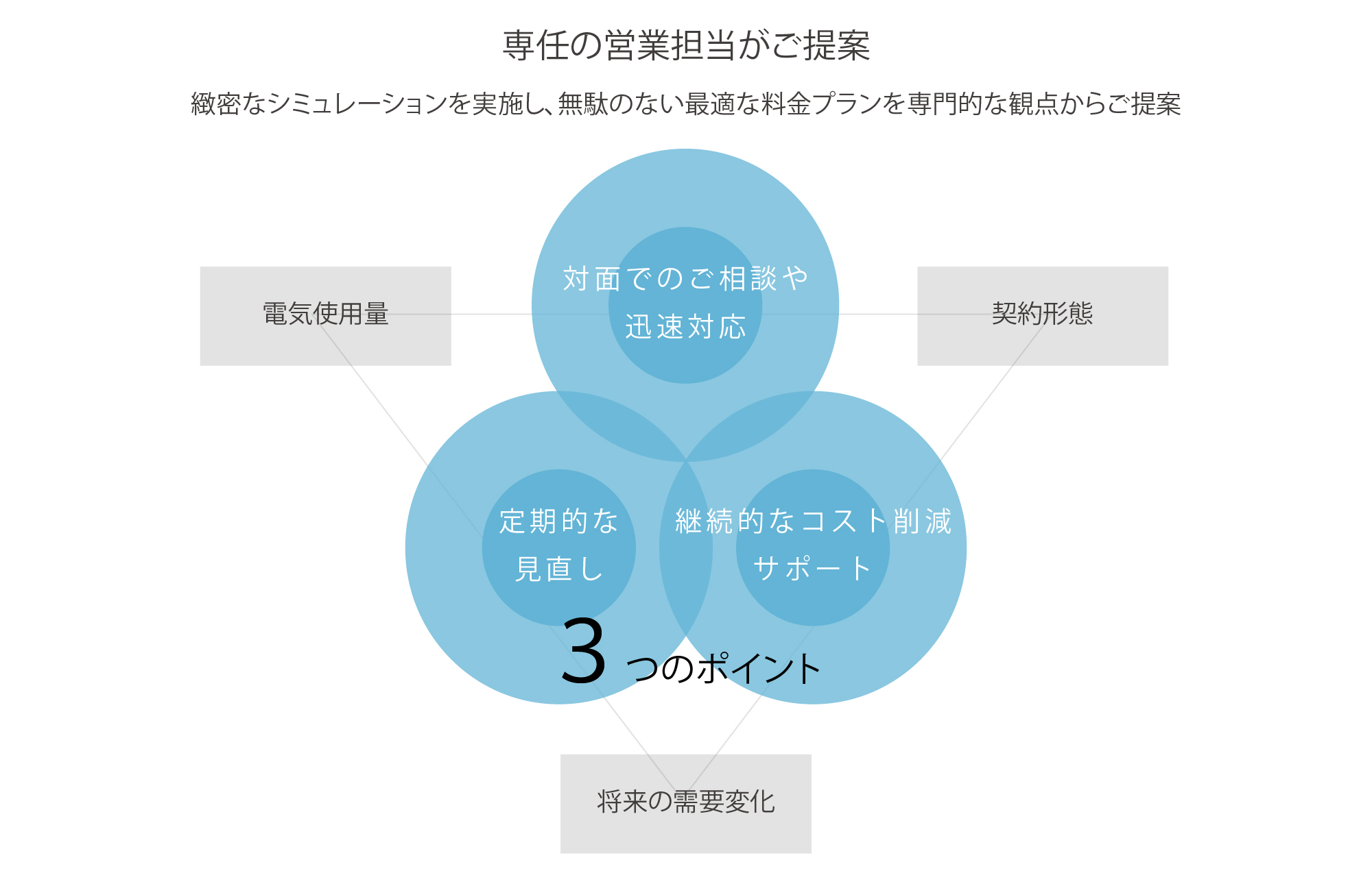 コスト最適化を“プロの手”で支援 緻密なシミュレーションを実施し、無駄のない最適な料金プランを専門的な観点からご提案